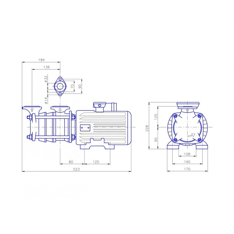 Zestaw HYDROFOR Przeponowy ZBOS 500L Pompa Hydroforowa SM 4 02 Hydro