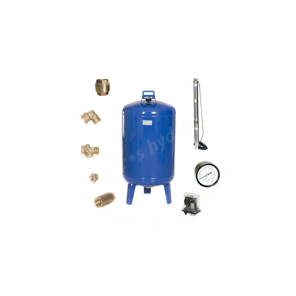 HYDROFOR 150L ZBOS Hydro-Vacuum pompa głębinowa 3,5SC 3/16 OMNIGENA 230V
