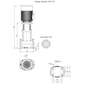 Pompa pionowa OPA 7.03.1.1130.5.005.1 Hydro-Vacuum