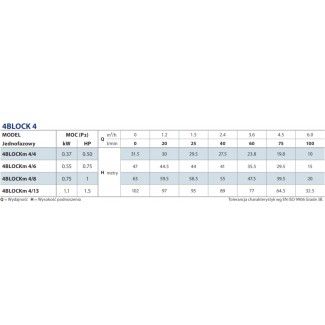 Pompa do studni 4BLOCKm 4/8 Pedrollo