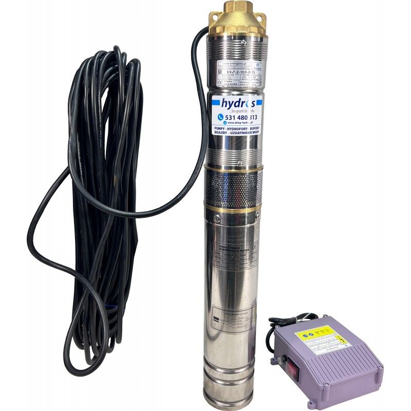 Pompa EVJ 1,2-100-0,75 jednofazowa do studni