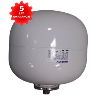 Zbiornik hydroforowy membranowy pionowy AR12+ AQUASYSTEM 12L