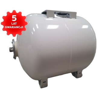 Zbiornik hydroforowy membranowy poziomy AHR100+ AQUASYSTEM 100L
