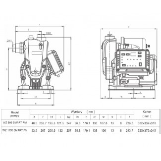 Pompa hydroforowa WZ 1500 Smart 230V Omnigena