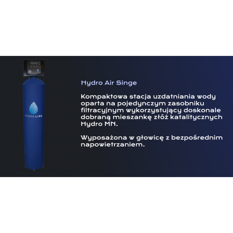 Odżelaziacz wody HYDRO AIR SINGLE 100