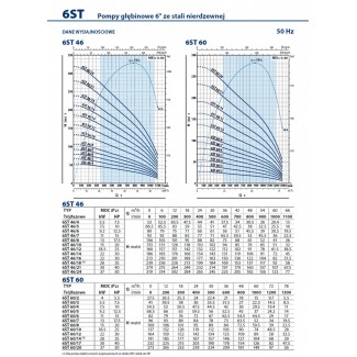Pompa głębinowa 6ST 60/20 Pedrollo z silnikiem olejowym 6PD