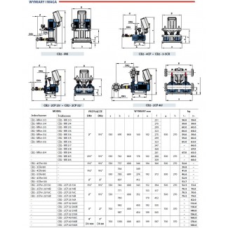 ZESTAW PPOŻ CB2 2CPm 25/130 230V PEDROLLO