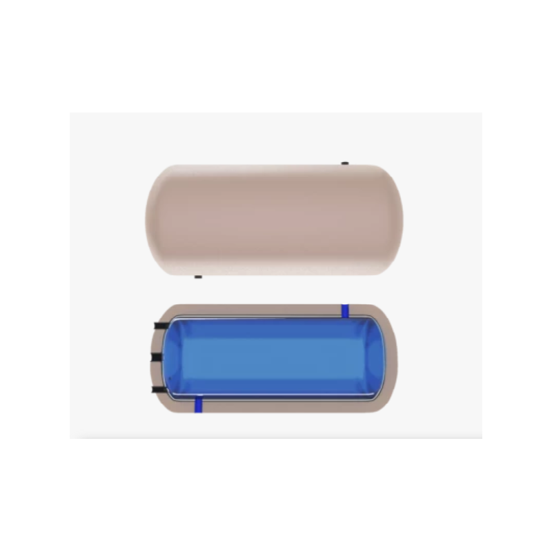 Poziomy zasobnik ciepłej wody 140L z podkową ERMET