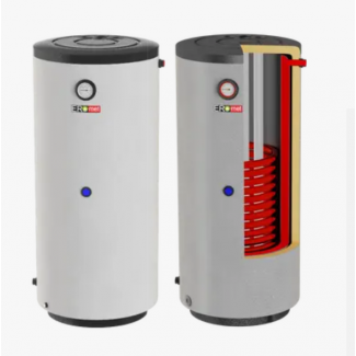 Dwupłaszczowy bojler wymiennik 500l Ermet z wężownicą spiralną