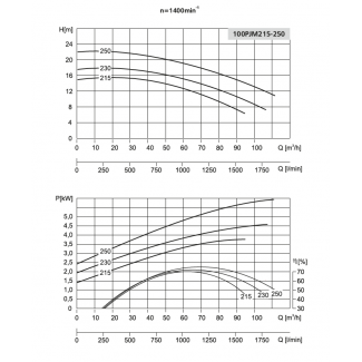 Pompa 100PJM250 LFP Leszno 1450 obr.