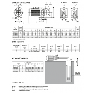 Pompa 50PJM190 LFP Leszno 2900 obr.