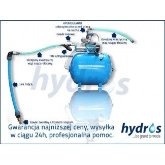 HYDROFOR 200L pompa MULTI HWA 2000 INOX