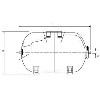 HYDROFOR przeponowy 50L pompa głębinowa 3,5SC 5/20 OMNIGENA 230V